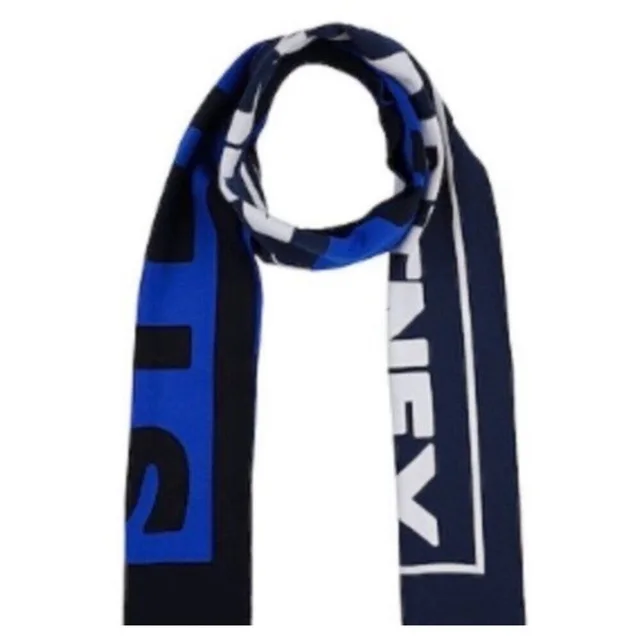 Stella McCartney Graphic Logo Scarf in blue from Poshmark