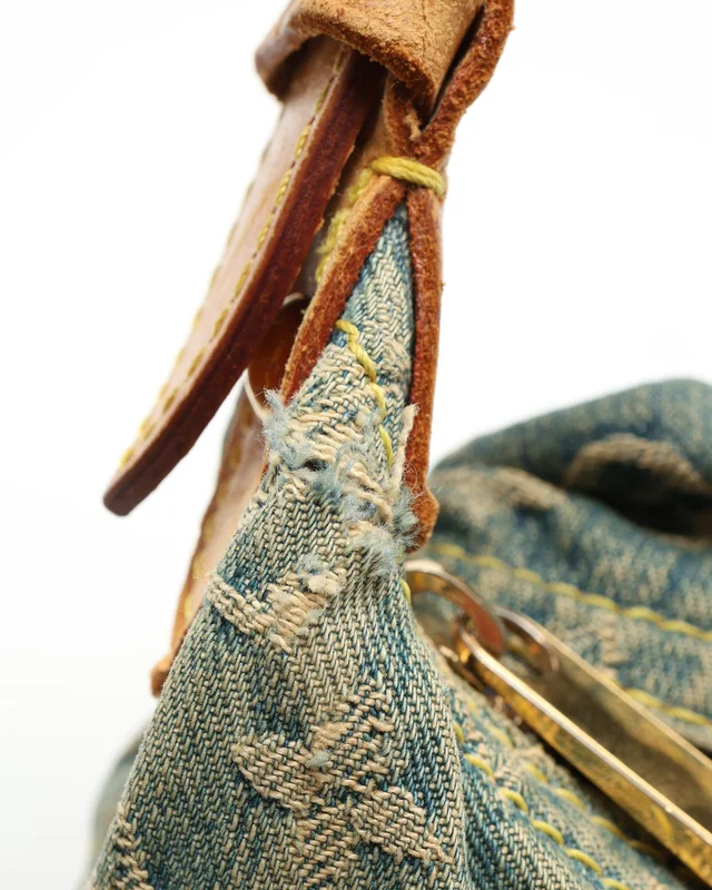 Louis Vuitton Monogram Denim Baggy PM Bag in Denim from A Retro Tale, photo 9 of 12