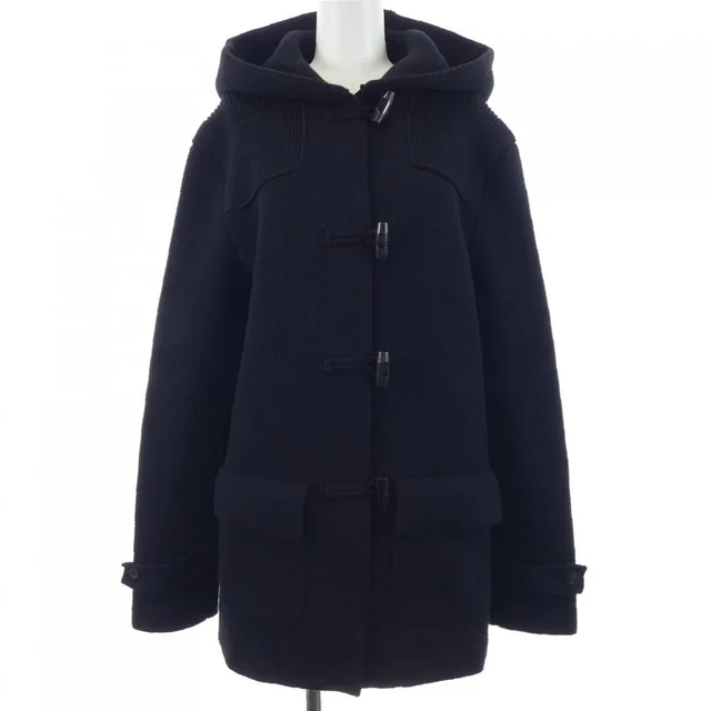 Dior Duffle Coat Black in Black from The Reluxe