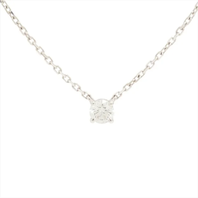 C De Cartier Diamond White Gold Necklace in White from The Purse Affair
