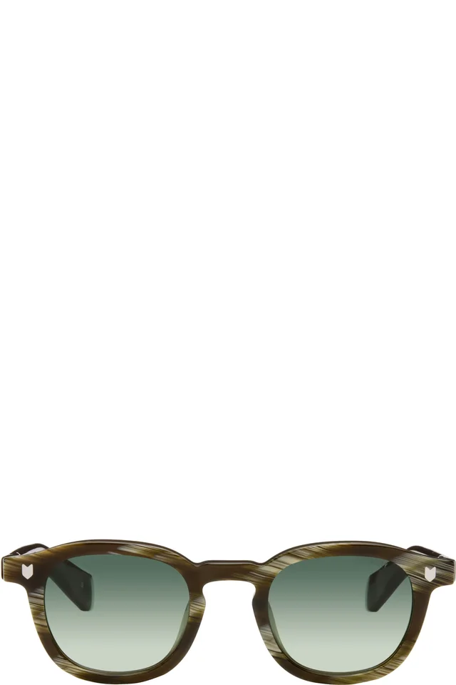 Khaki A. Society Edition Camille Sunglasses, image 1 of 1 from SSENSE