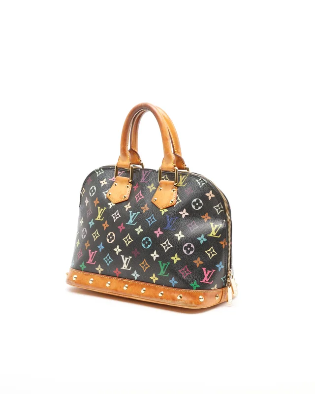 Louis Vuitton Takashi Murakami Multicolour Monogram Alma PM Bag from A Retro Tale, photo 3 of 11