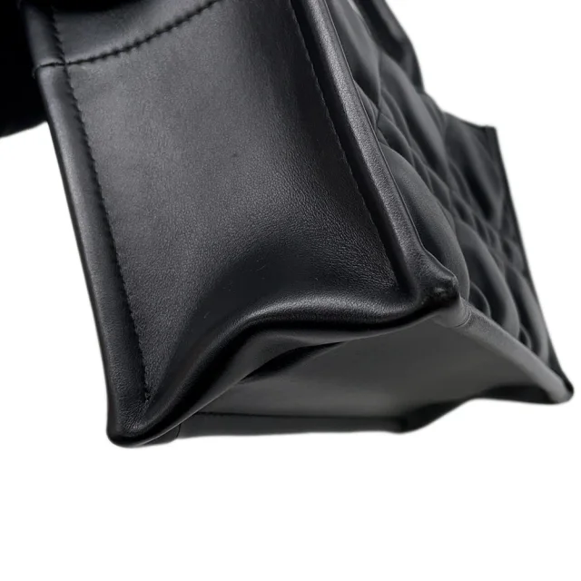 Dior Book Tote Mini Macro Cannage BlackS5573OWHP Calf Leather in Calfskin from GALLERY RARE, photo 5 of 17