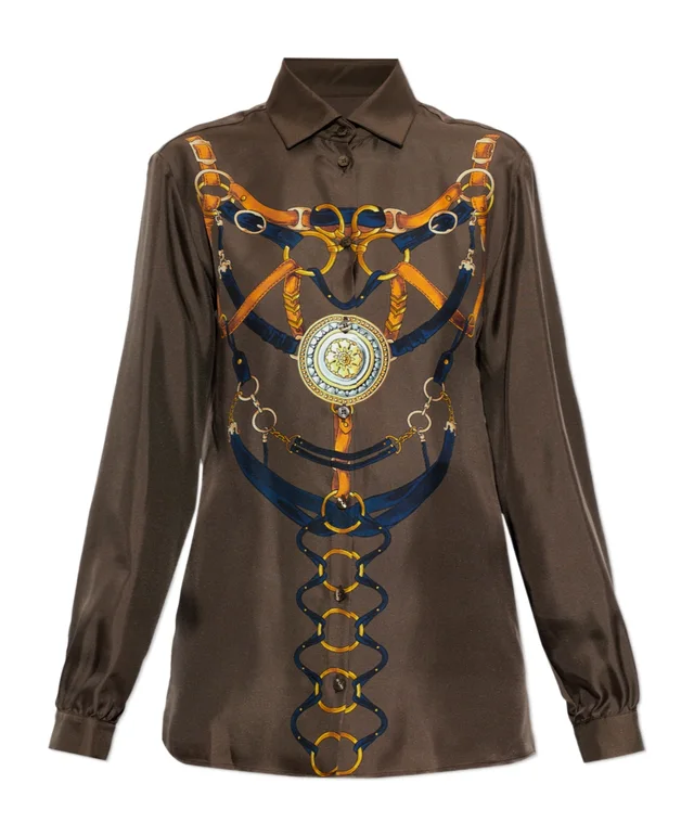 Etro Long Sleeved Belt Printed Shirt from SENSER, photo 1 of 1