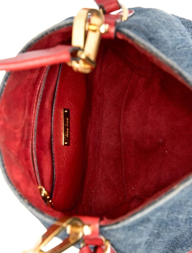 Miu Miu Shoulder Bag in blue Denim from The RealReal, photo 6 of 6