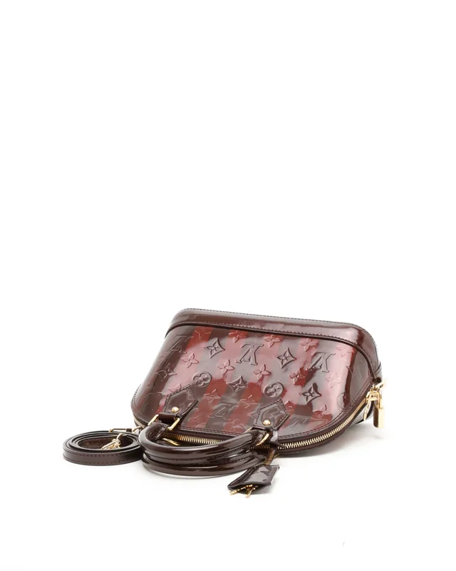 Louis Vuitton Vernis Rayures Alma BB Bag from A Retro Tale, photo 5 of 8