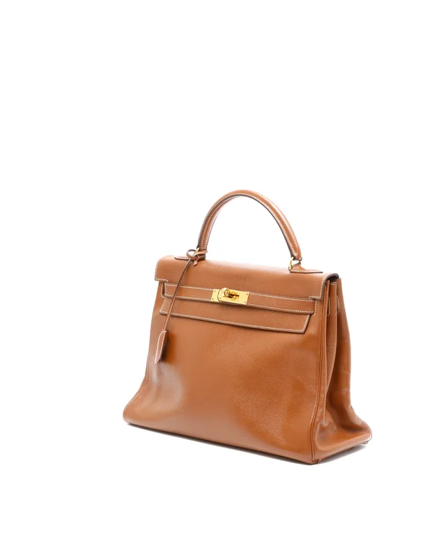 Hermès Kelly 32 Retourne Courchevel Bag in Leather from A Retro Tale, photo 2 of 10