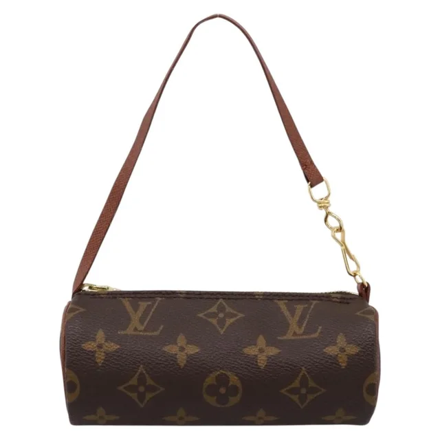 Louis Vuitton Vintage Monogram Canvas Papillon Pochette in Coated canvas from Blue Spinach