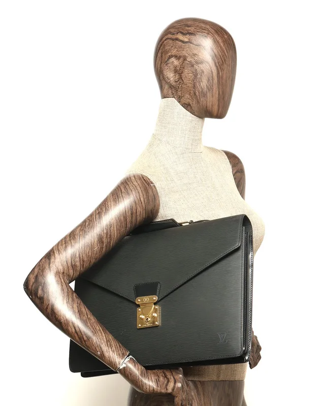 Louis Vuitton Epi Serviette Ambassador Business Bag in Leather from A Retro Tale, photo 9 of 9