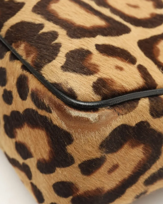 Fendi Ponyhair Leopard Bag in Leather from A Retro Tale, photo 7 of 9