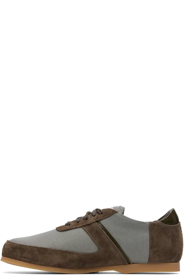 OUR LEGACY Green & Brown Sneak In Sport Sneakers, photo 3 of 5 from SSENSE