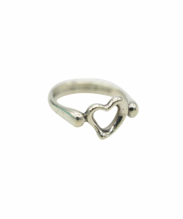 Tiffany & Co. Ring Ag925 Silver Auth kk312 in Silver Leather from Luxury Promise
