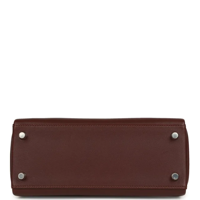 Hermès Kelly Retourne 25 Terre Cheri Palladium Hardware in Calfskin from Madison Avenue Couture, photo 6 of 9