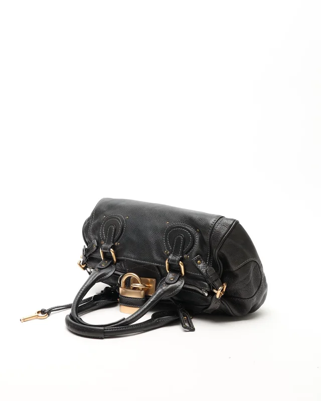 Chloé Medium Paddington Handbag in Caviar leather from A Retro Tale, photo 5 of 13