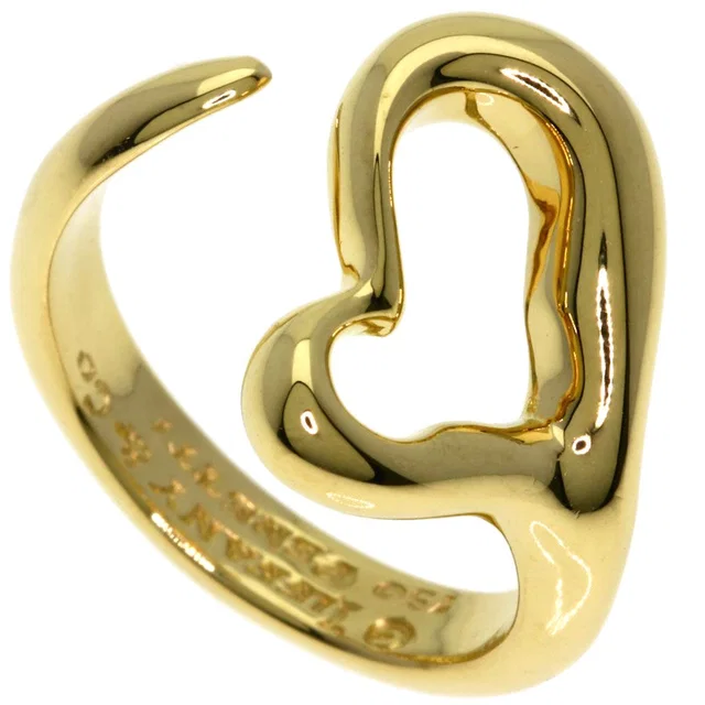 Tiffany & Co. Open Heart Ring 18K Yellow Gold in Yellow from The Reluxe