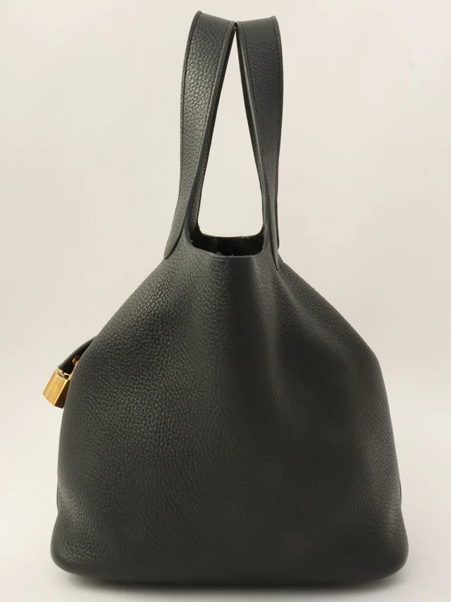 Hermès 2021年製 ピコタンロックMM ブラック from VINTAGE QOO TOKYO, photo 4 of 4