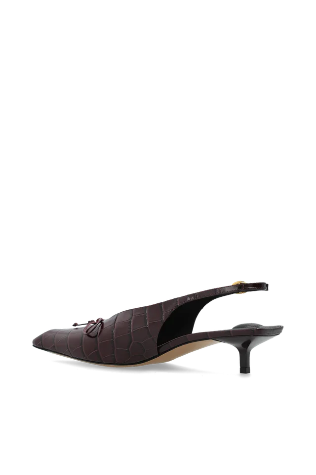 Jacquemus Cubisto Slingback Heeled Pumps, photo 3 of 6 from SENSER