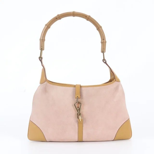 Gucci Bamboo Kandinsky Leather Bag Shoulder in Leather from The Reluxe