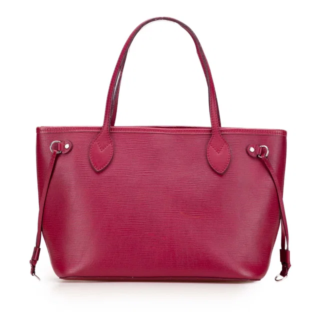 Pink Louis Vuitton Epi Neverfull PM Tote Bag in Pink Leather from Designer Revival