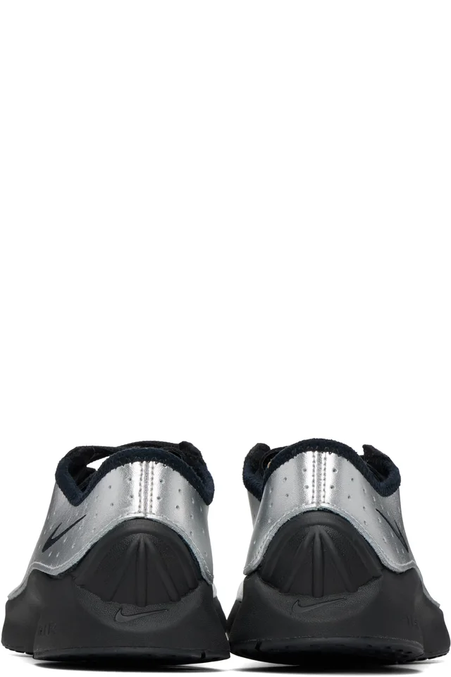 Nike Silver & Black Air Superfly Sneakers, photo 2 of 4 from SSENSE