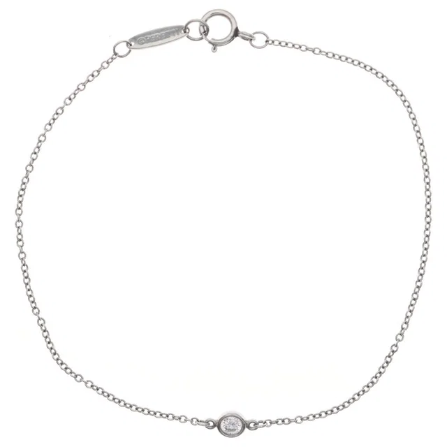 Tiffany & Co. by the Yard Bracelet Chain Diamond Platinum from The Reluxe