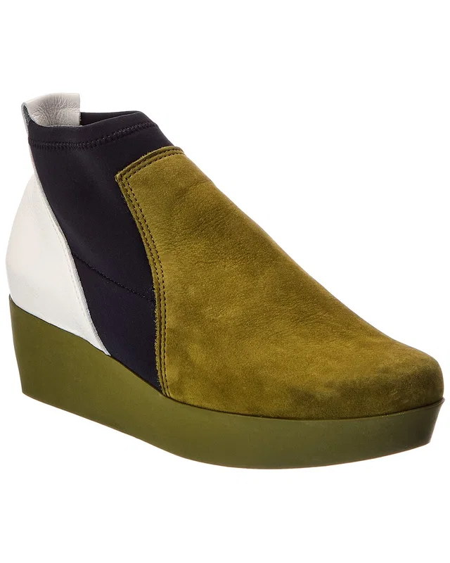 Arche Fujack Leather Wedge Bootie, image 1 of 1 from Rue La La