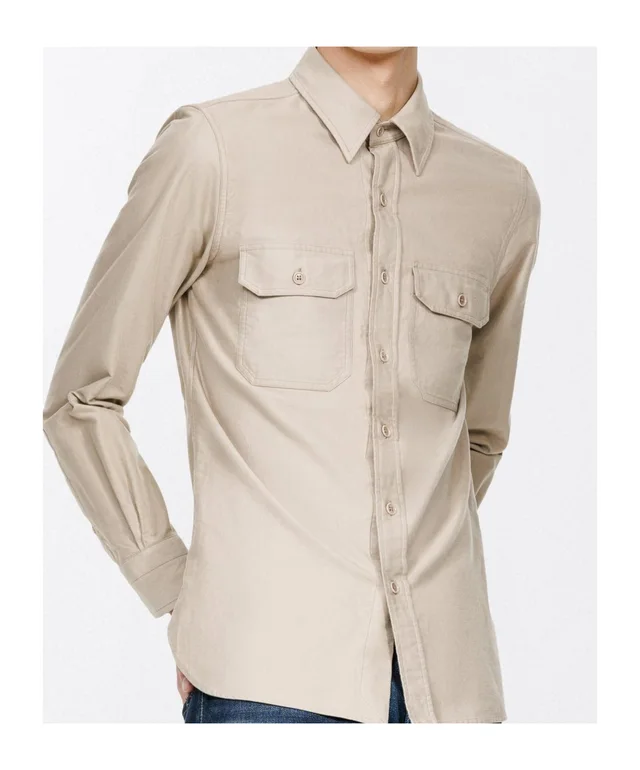 Tom Ford Corduroy military-style shirt, photo 3 of 5 from SENSER