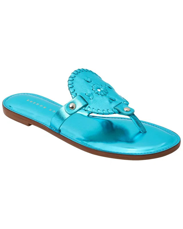 Jack Rogers Collins Leather Sandal, image 1 of 1 from Rue La La