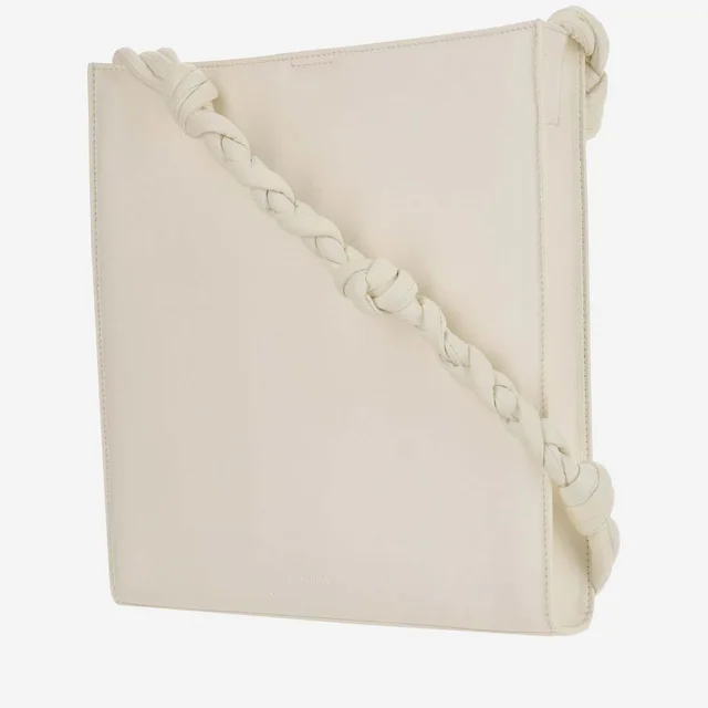Jil Sander Tangle Crossbody Bag — Ivory Leather in White Leather from HEWI, photo 2 of 2