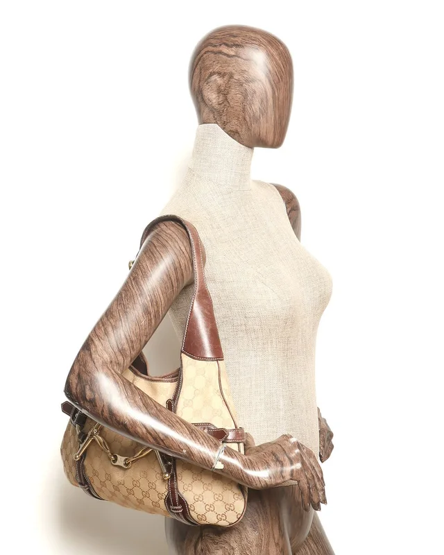 Gucci GG 85th Anniversary Bridle Bit Hobo Bag in Canvas from A Retro Tale, photo 10 of 10
