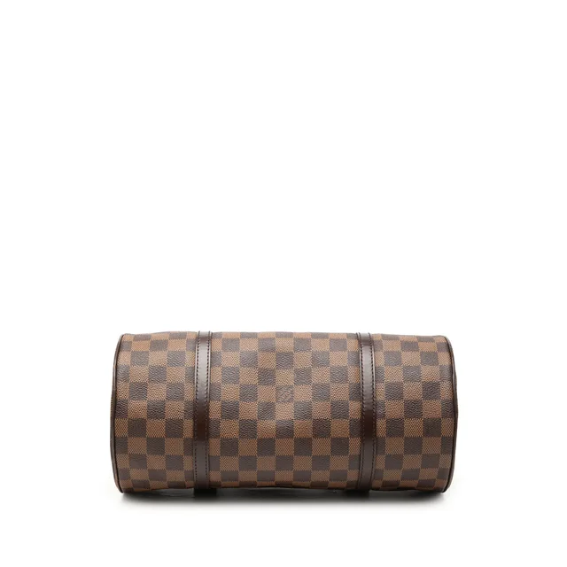 Brown Louis Vuitton Damier Ebene Papillon 30 Handbag in Brown Canvas from Designer Revival, photo 2 of 2