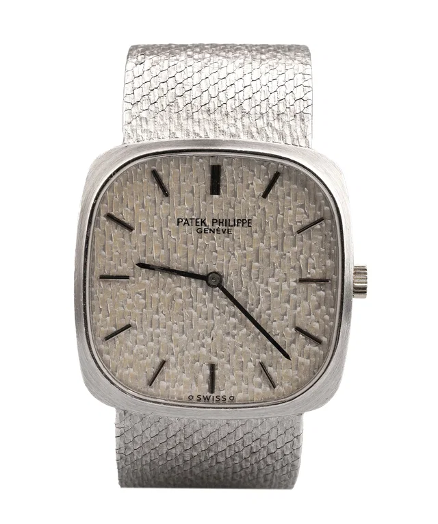 Patek Philippe Elipse White Face Watch in White from Luxury Promise