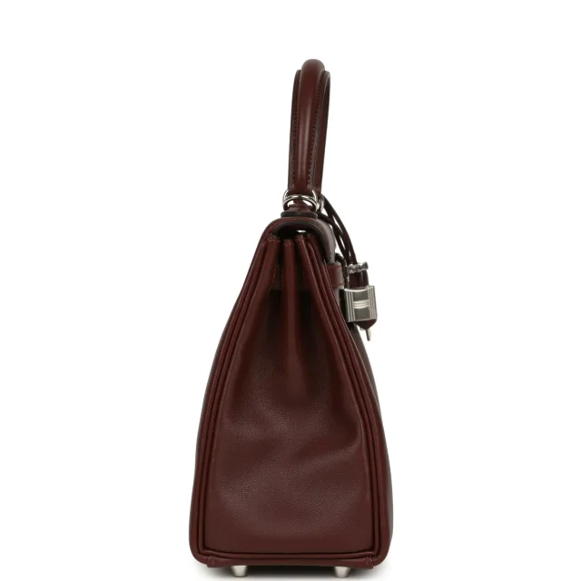 Hermès Kelly Retourne 25 Terre Cheri Palladium Hardware in Calfskin from Madison Avenue Couture, photo 3 of 9