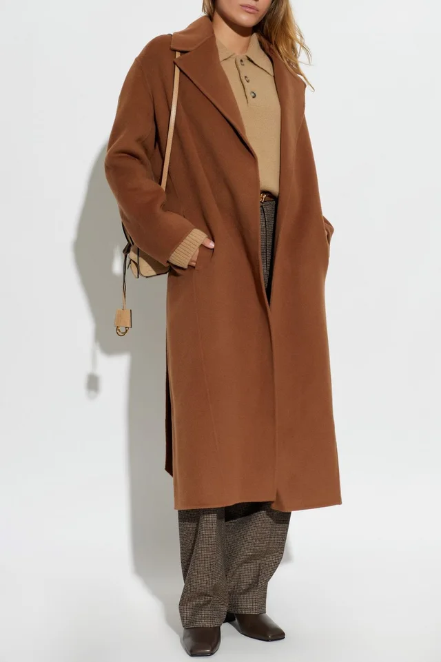 Zadig & Voltaire Meli Belted Coat, photo 4 of 5 from SENSER