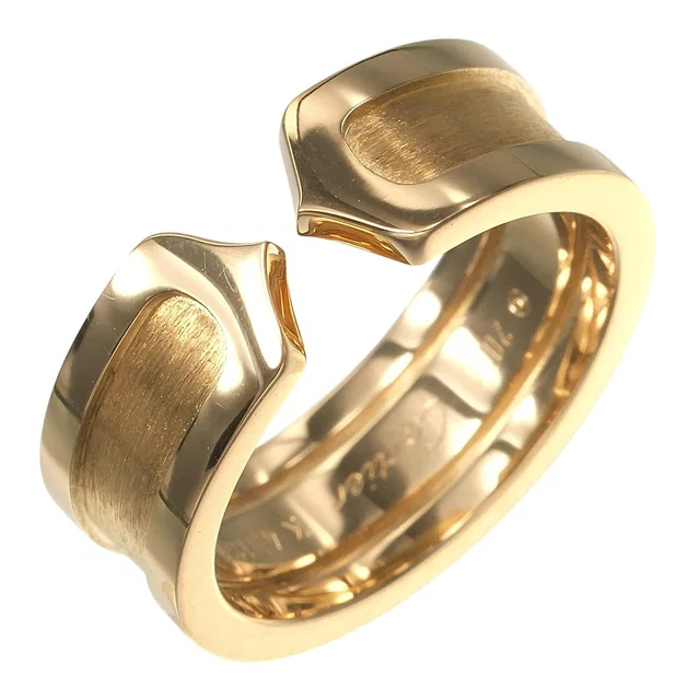 Cartier 2C Au750 Ring Size 9 from LuxUness
