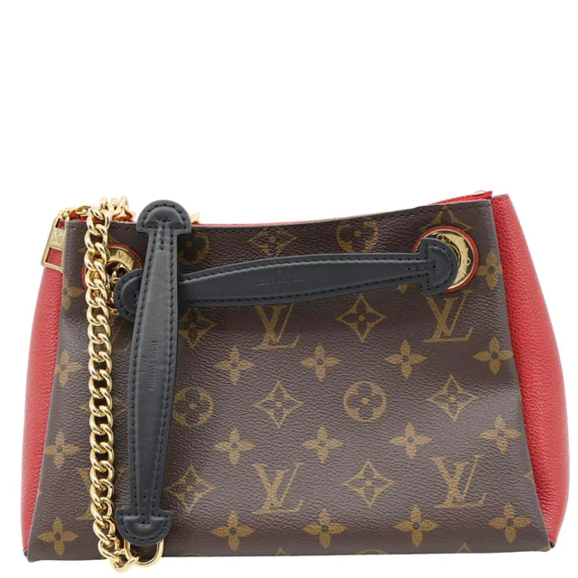 Louis Vuitton Surene BB Monogram Canvas Shoulder Bag Red in Red Coated canvas from Dallas Designer Handbags
