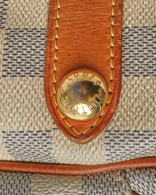 Louis Vuitton Damier Azur Galliera PM Bag in Canvas from A Retro Tale, photo 6 of 10