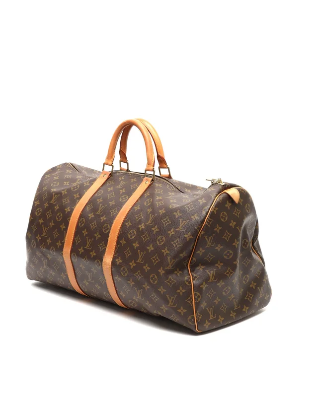 Louis Vuitton Monogram Keepall 55 Weekend Bag in Coated canvas from A Retro Tale, photo 2 of 13