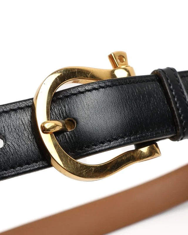 Hermès Horseshoe Belt, Size 75 in Leather from A Retro Tale, photo 3 of 5