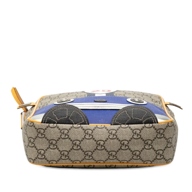 Beige Gucci Kids GG Supreme Robot Messenger Bag in Beige Coated canvas from Designer Revival, photo 2 of 2