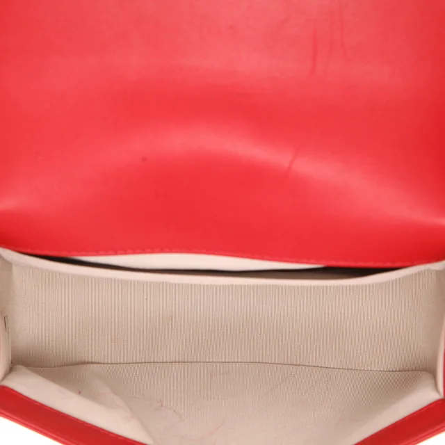Chanel Boy shoulder bag in Red Leather from Collector Square, photo 4 of 4
