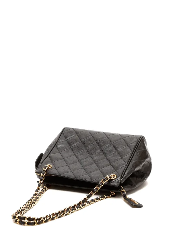 Chanel Quilted Caviar Chain Bag in Caviar leather from A Retro Tale, photo 4 of 8