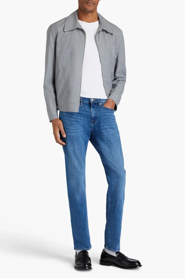 Frame L'Homme Slim-Fit Denim Jeans, photo 2 of 4 from THE OUTNET