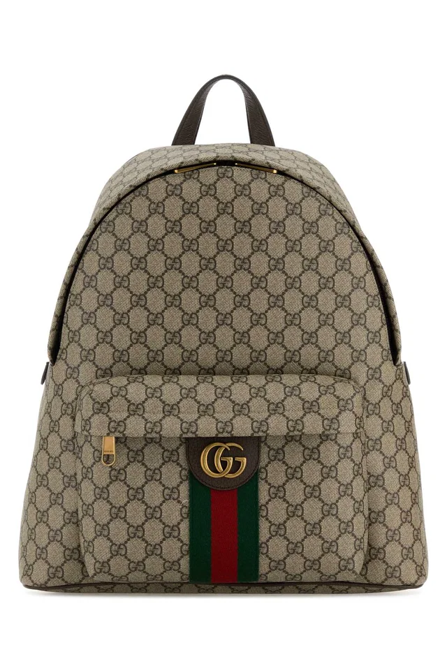 Gucci Ophidia Backpack — Beige T Polyurethane Polyamide in Beige Coated canvas from HEWI