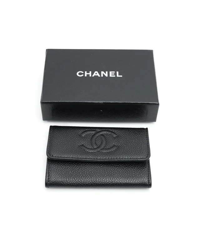 Chanel Coco Mark Caviar Card Holder in Caviar leather from A Retro Tale, photo 7 of 7
