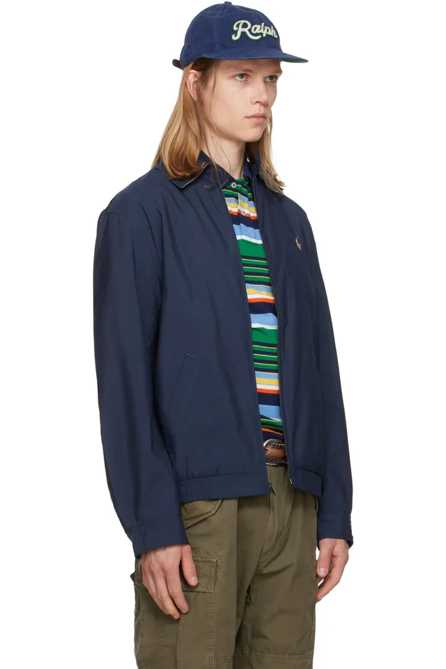Polo Ralph Lauren Navy Bi-Swing Jacket, photo 2 of 4 from SSENSE