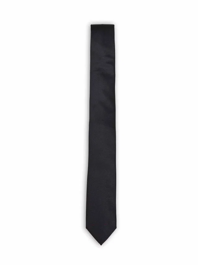 Dolce & Gabbana Martini Necktie — Black Silk Neckties in Black Silk from HEWI