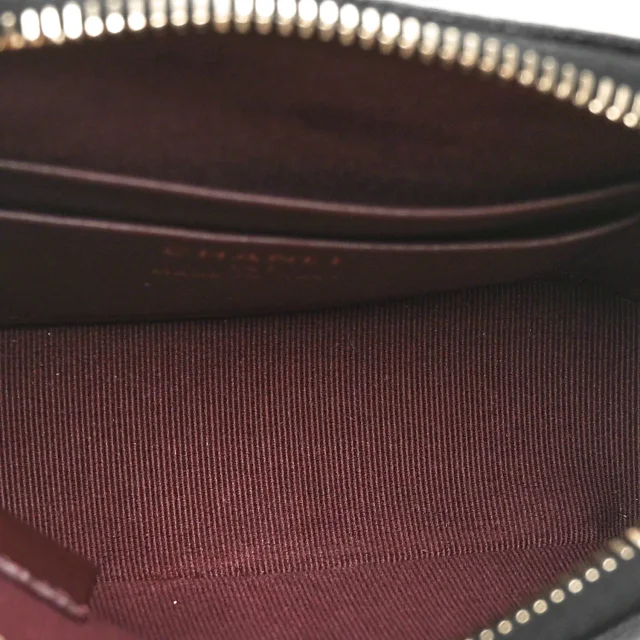 Chanel Caviar Quilted Mini Classic Clutch in Black Caviar leather from FASHIONPHILE, photo 5 of 10