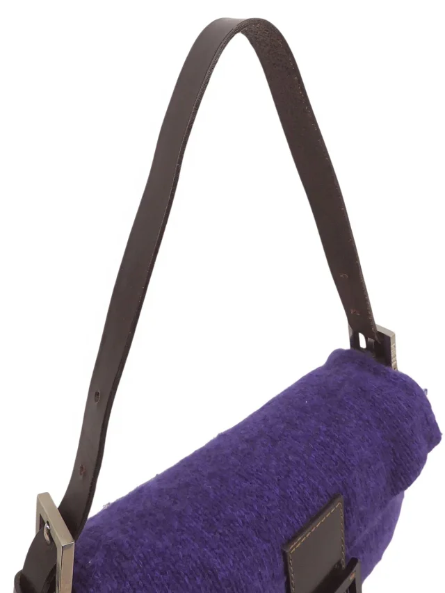 Fendi Knit Mama Bucket Purple from VINTAGE QOO TOKYO, photo 11 of 11