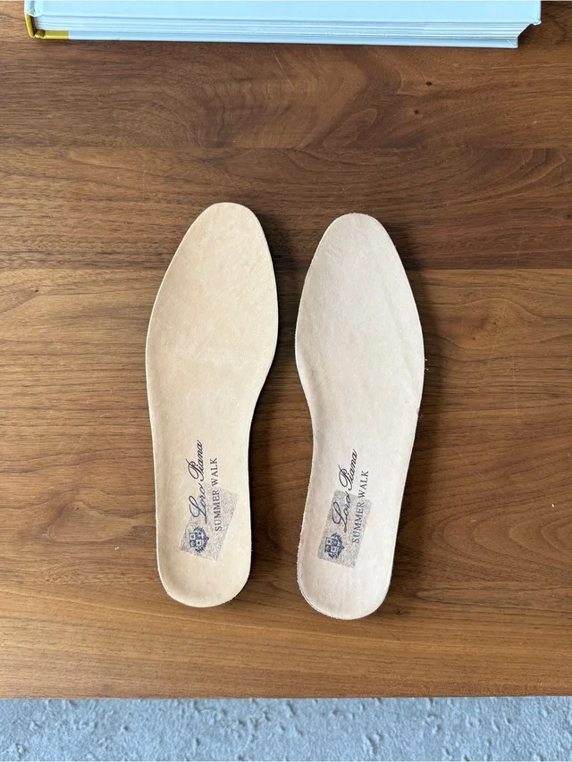Loro Piana Summer Walk Replacement Insoles Pre-Owned in neutral|brown Suede from Poshmark